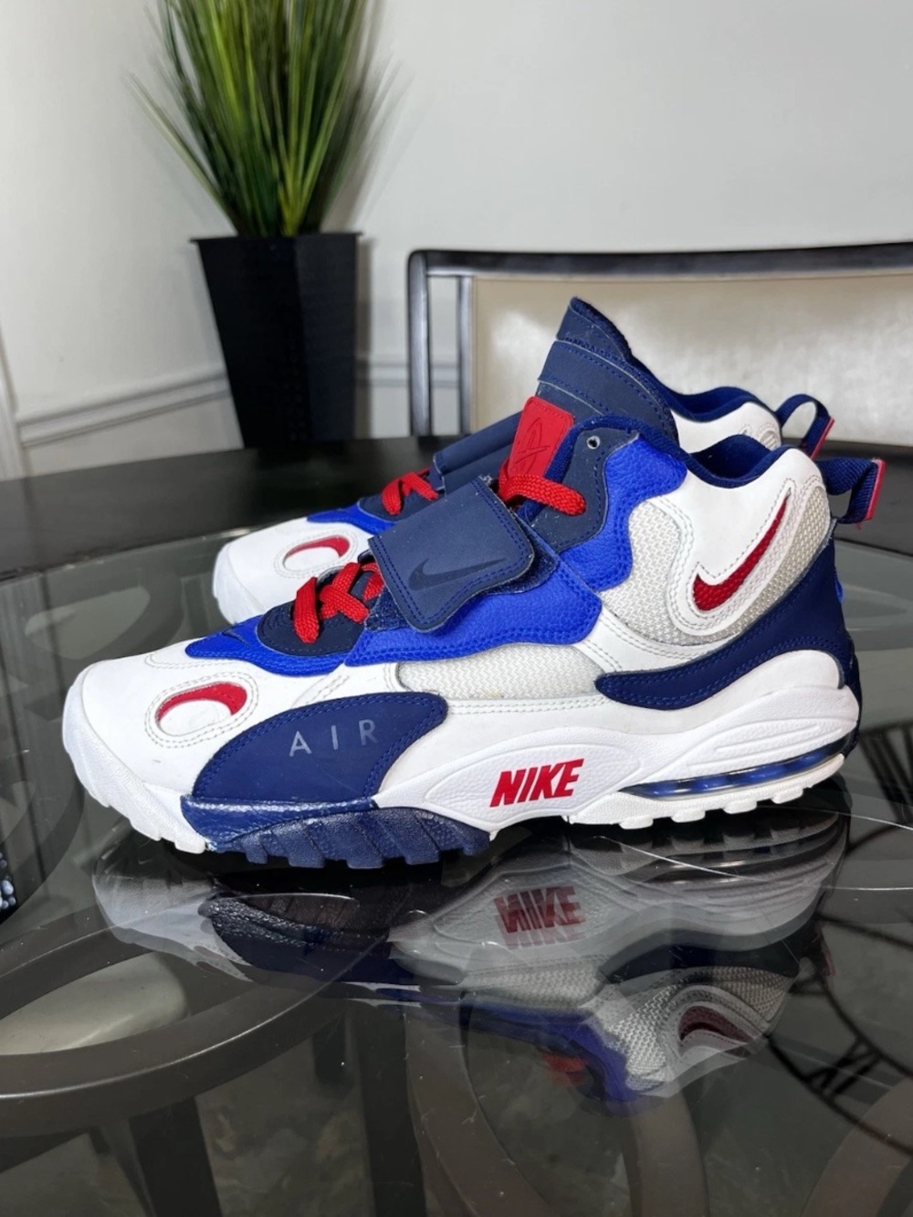 Nike Air Max Speed Turf New York Giants BV1165-100 Sz 11